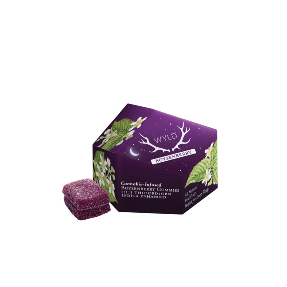 Boysenberry 1:1:1 THC/CBD/CBN - [10pk](100mg CBD/100mg CBN/100mg THC)