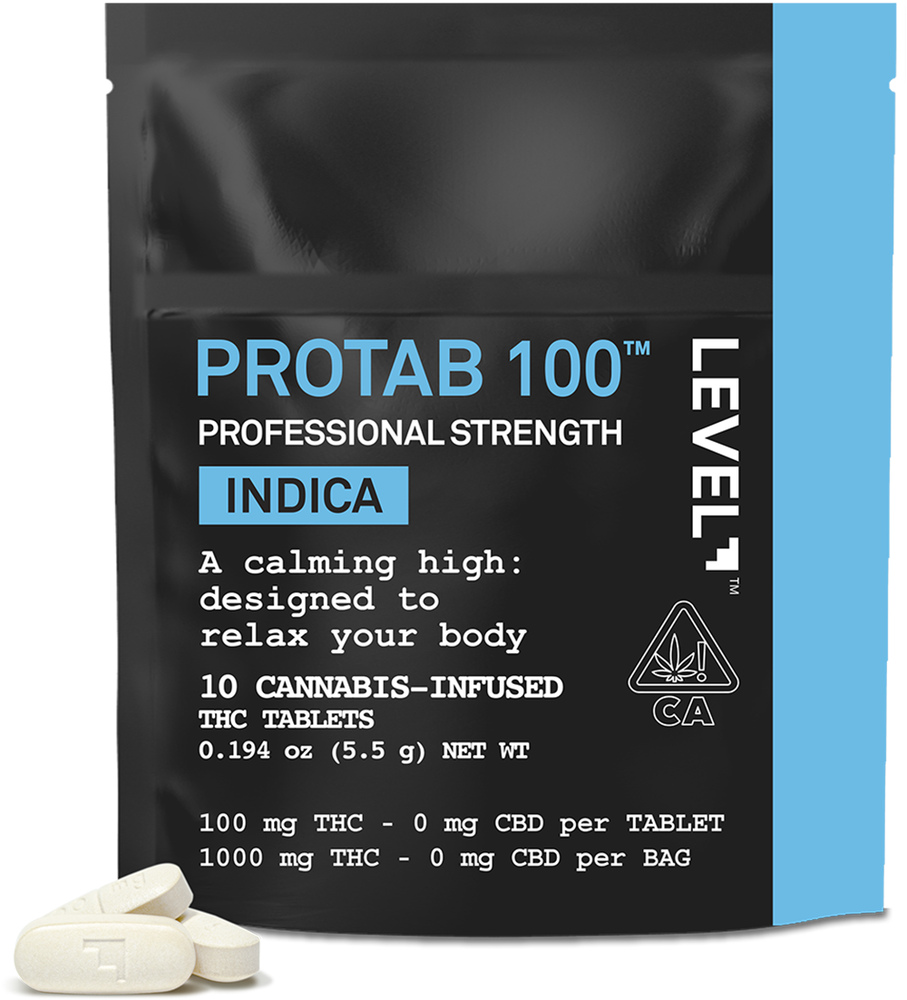 PROTAB 100 Indica [10pk] (1000mg)