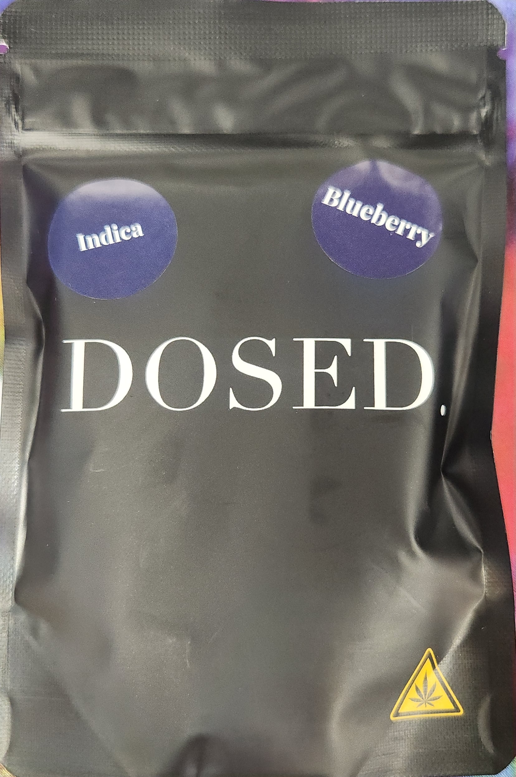 Dosed - Blueberry [10pk] - 461.36mg THC - Indica