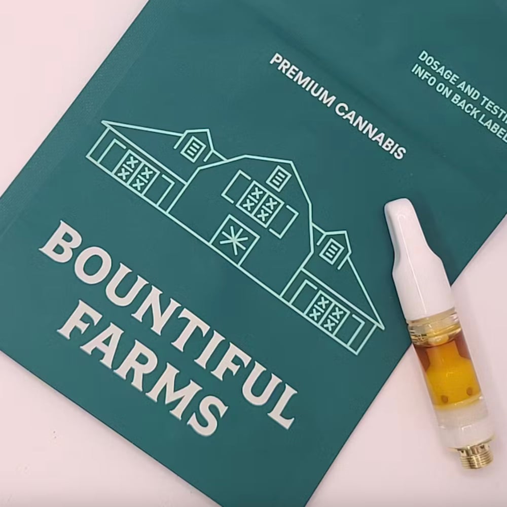 Bountiful Farms  Mad Honey Live Hash Rosin Cartridge