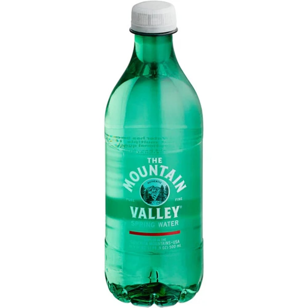 Mountain Valley Spring Water 500 mL Plastic Bottle