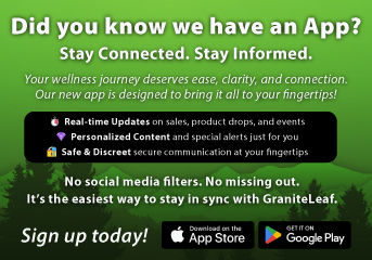 Shop featured cannabis products | GraniteLeaf Cannabis
