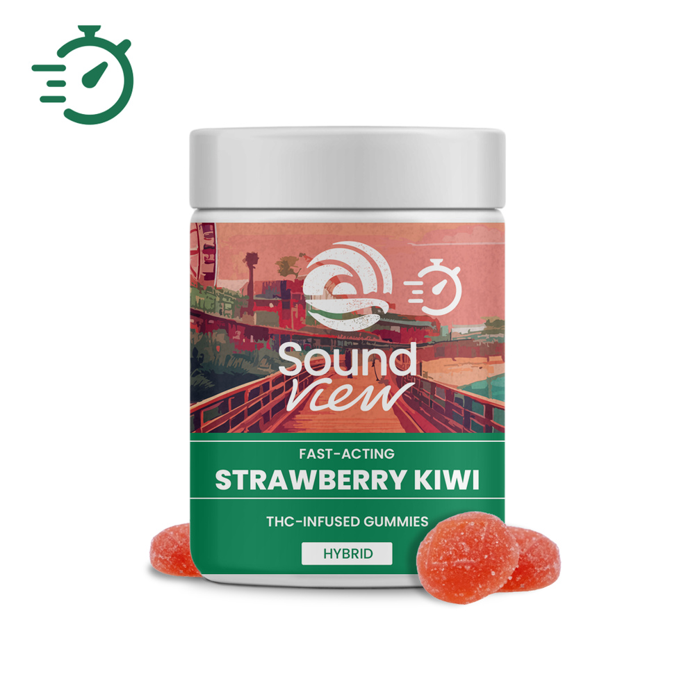 Fast-Acting Strawberry Kiwi Gummies | T99.8mg | H | 00180 | 20pk