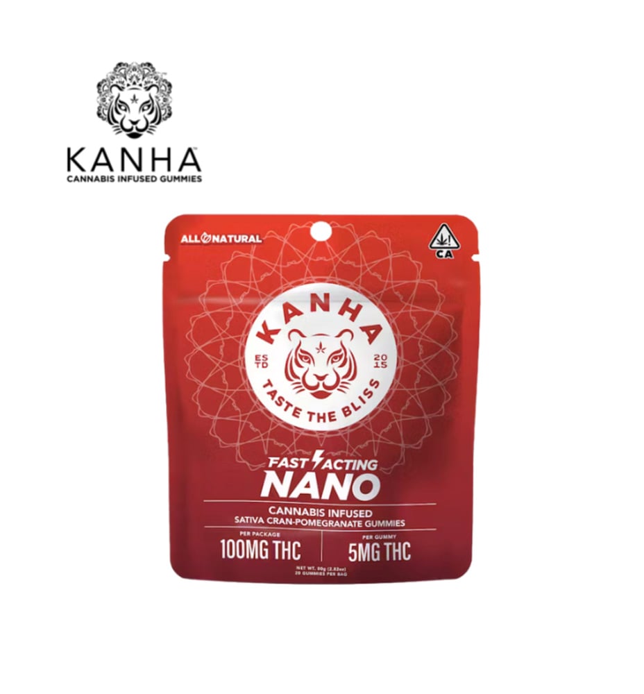 CRAN POMEGRANATE PUNCH 100MG 20 PACK NANO GUMMIES