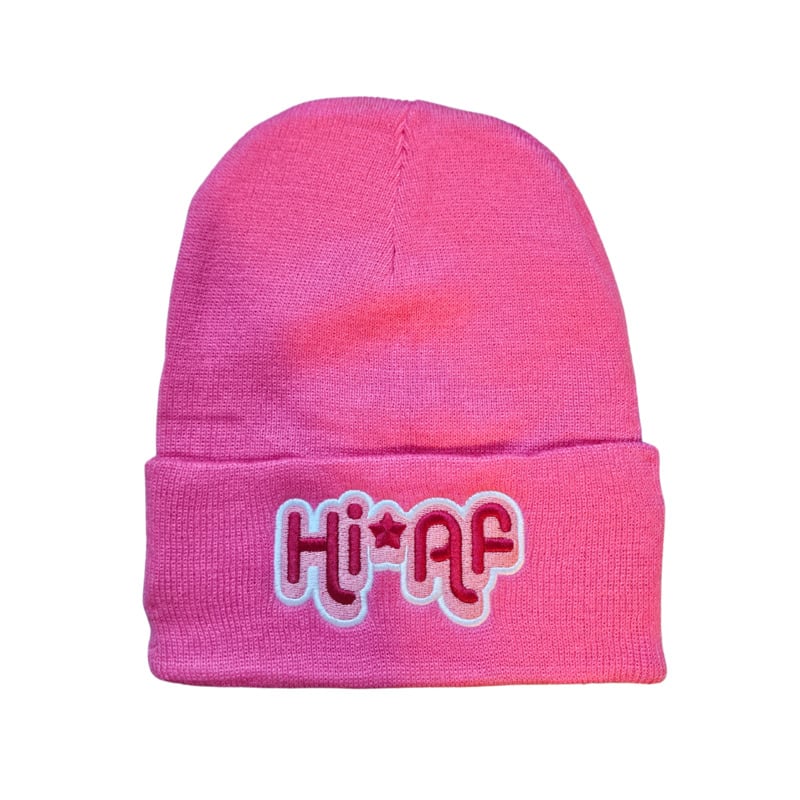 Pink Beanie Pink Beanie