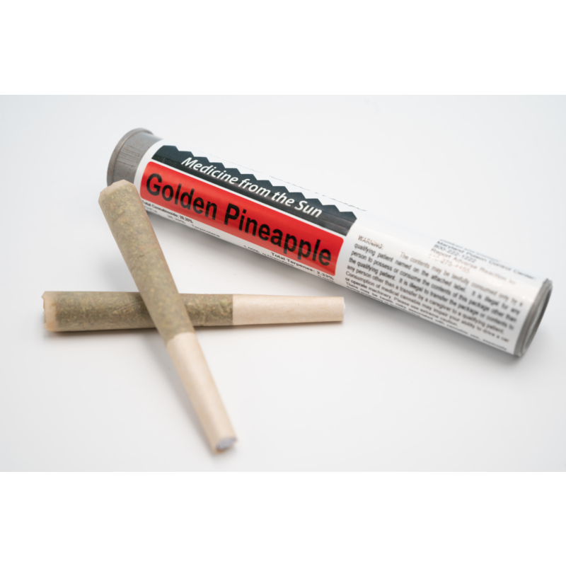 Golden Pineapple Pre-Roll 0.5g 2-Pack