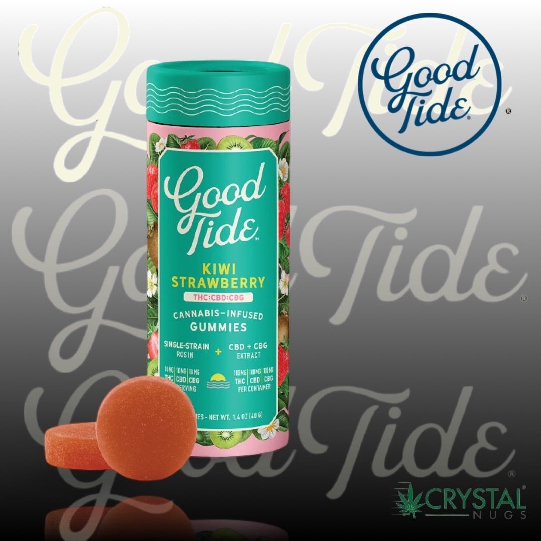 Shop Kiwi Strawberry 1:1:1 CBD + CBG Single-Strain Rosin Gummies