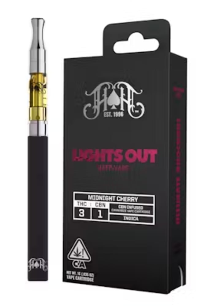 Midnight Cherry Lights Out | 1G CBN Sleep Cartridge