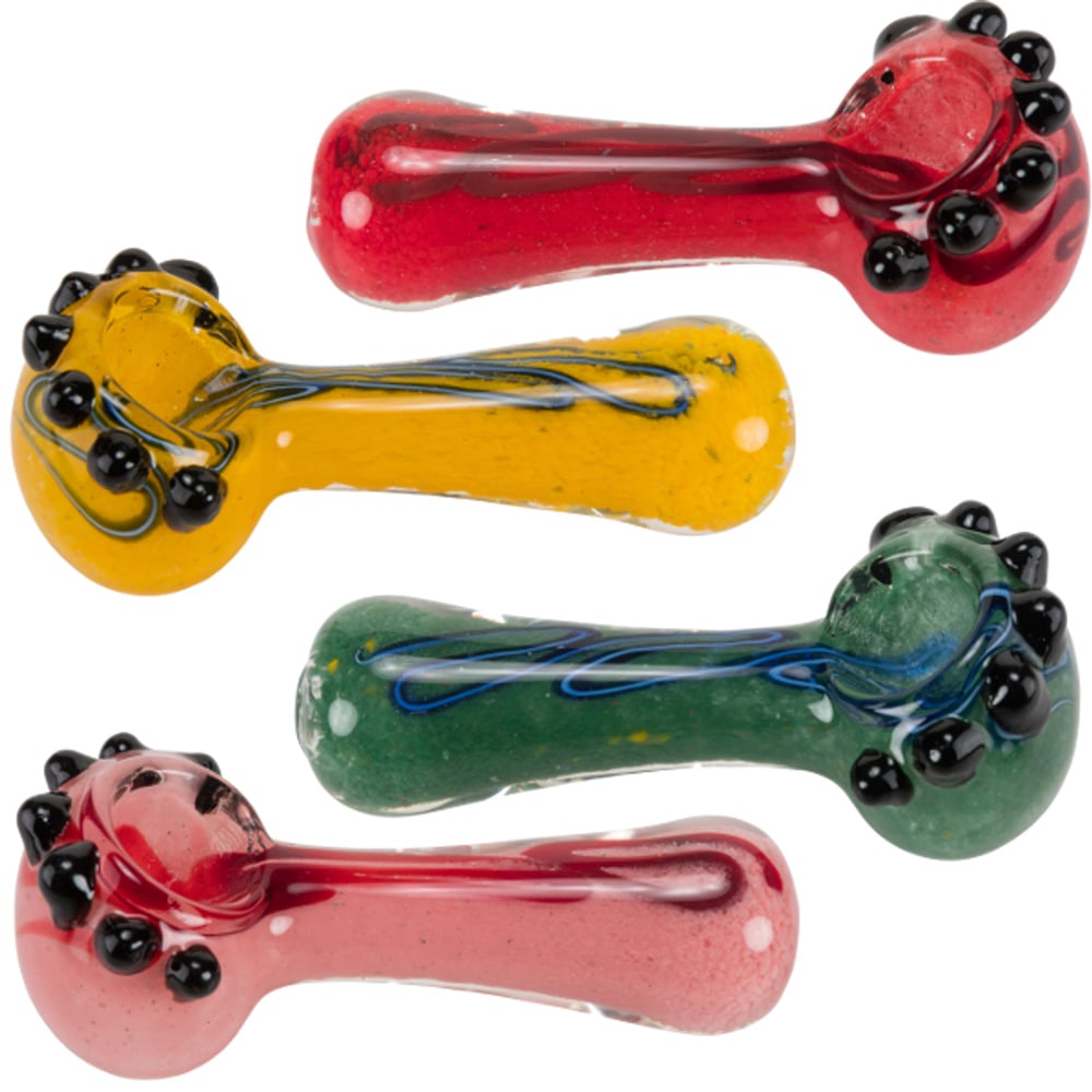 4 Frit And Multi Marbles
