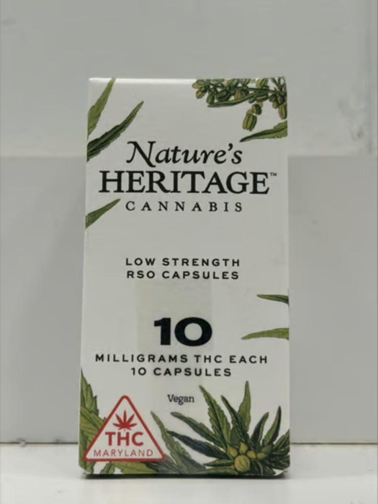 RSO Capsules [10pk] (100mg)