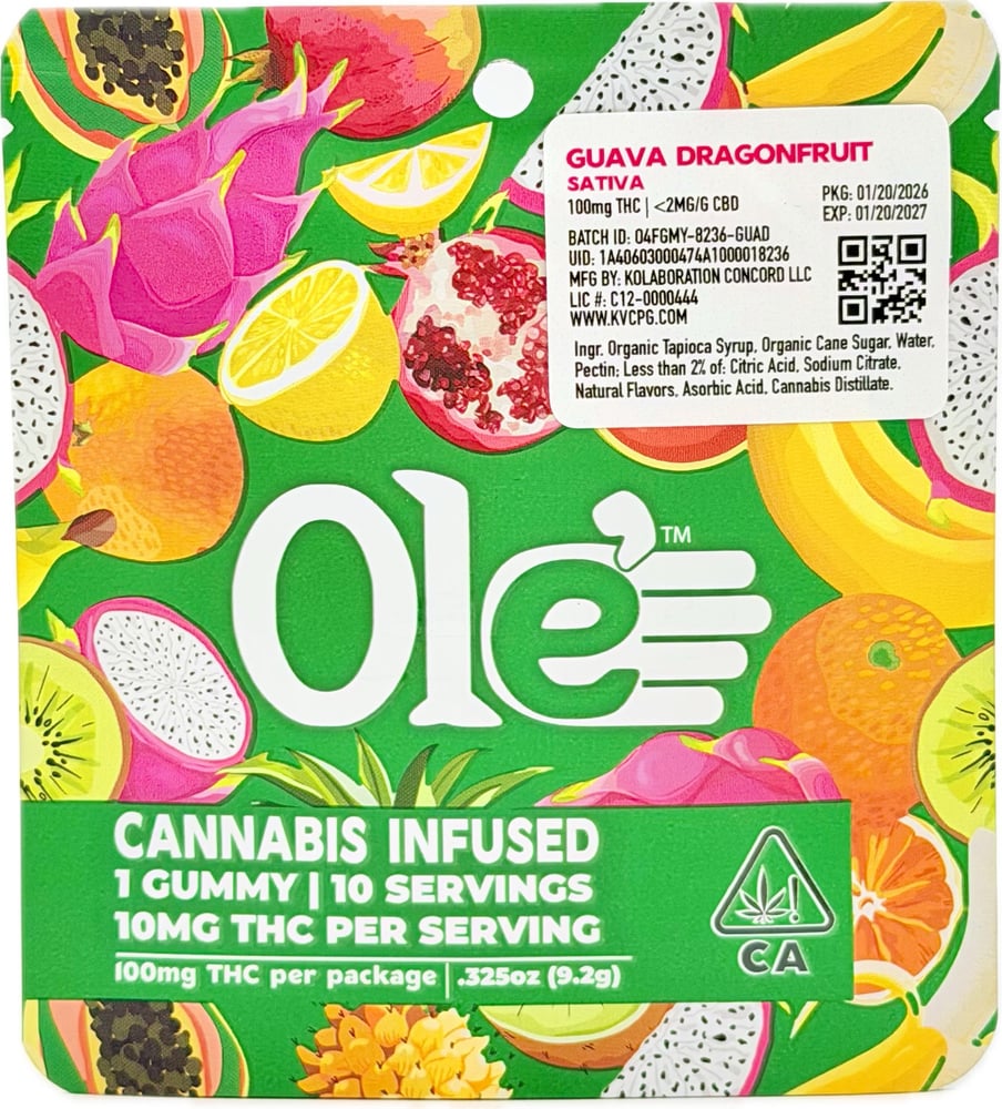 Guava Dragonfruit [1pk] (100mg)