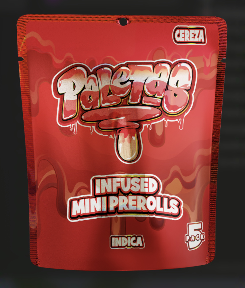 Paleta Infused Pre-Rolls Cereza (I) 4g 5pk
