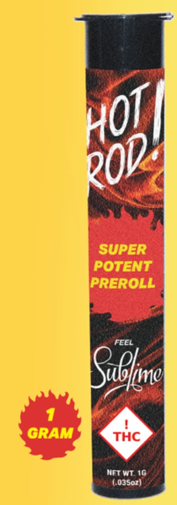 Hot Rod Infused Pre-Rolls - Launch (H) 1g