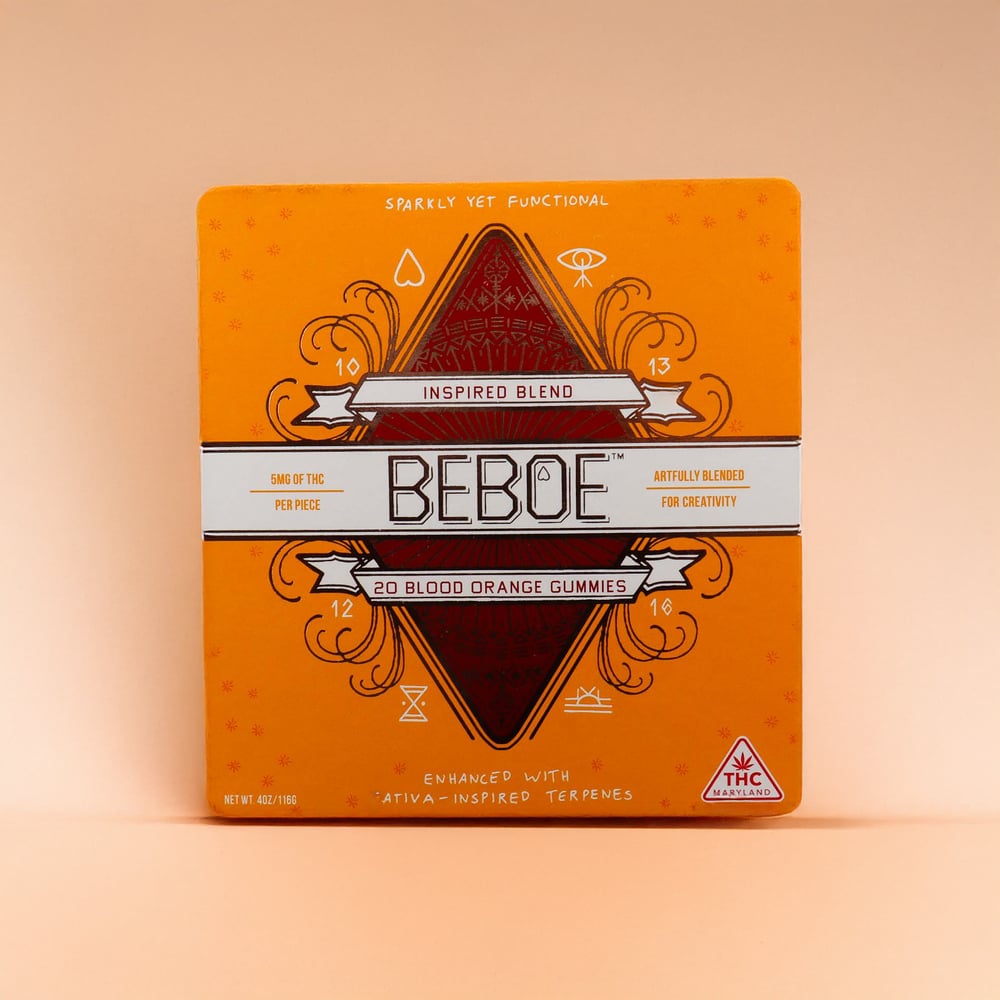 Shop Inspired Blood Orange [20pk] (100mg) | Peake ReLeaf Dispensary  Rockville, MD