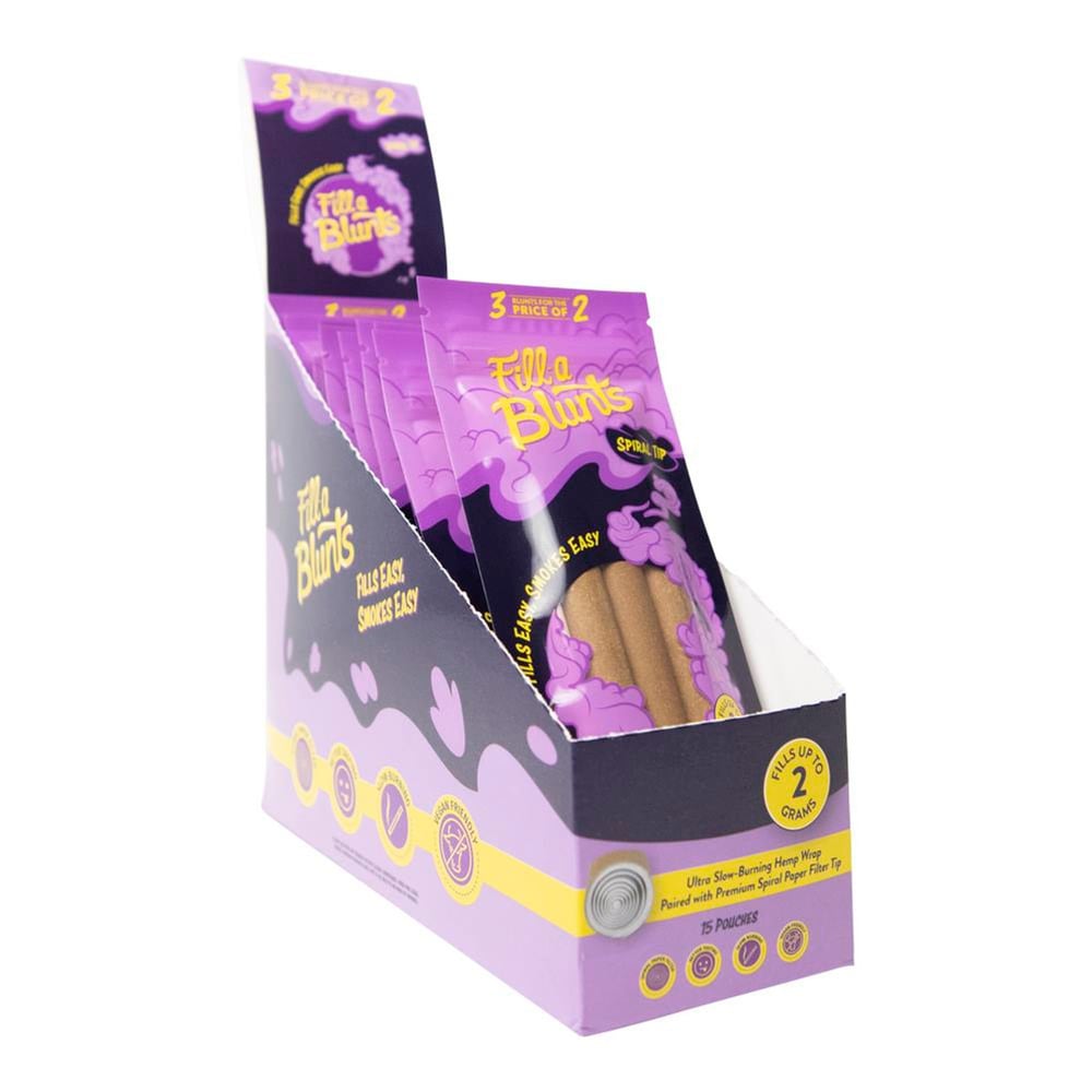 Blunt Tubes W/ Spiral Filter