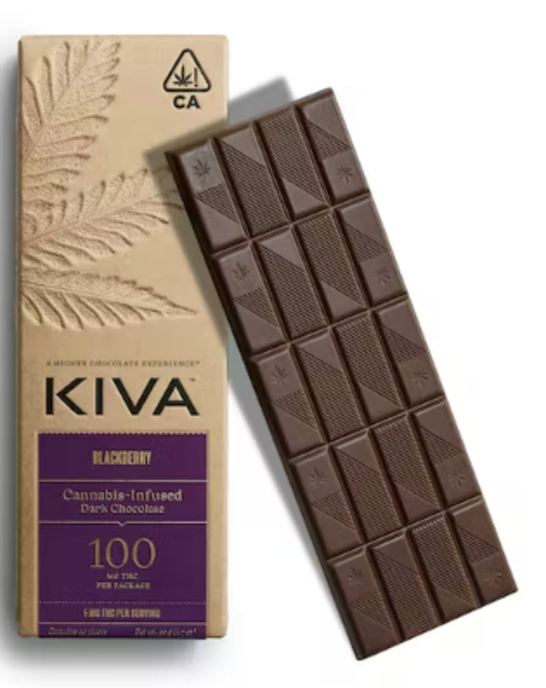Blackberry Dark Chocolate (100mg THC)