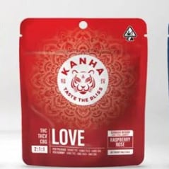 FX 2:1:1 LOVE Raspberry Rose [10pk] (100mg THC/50mg THCV/50mg CBG)
