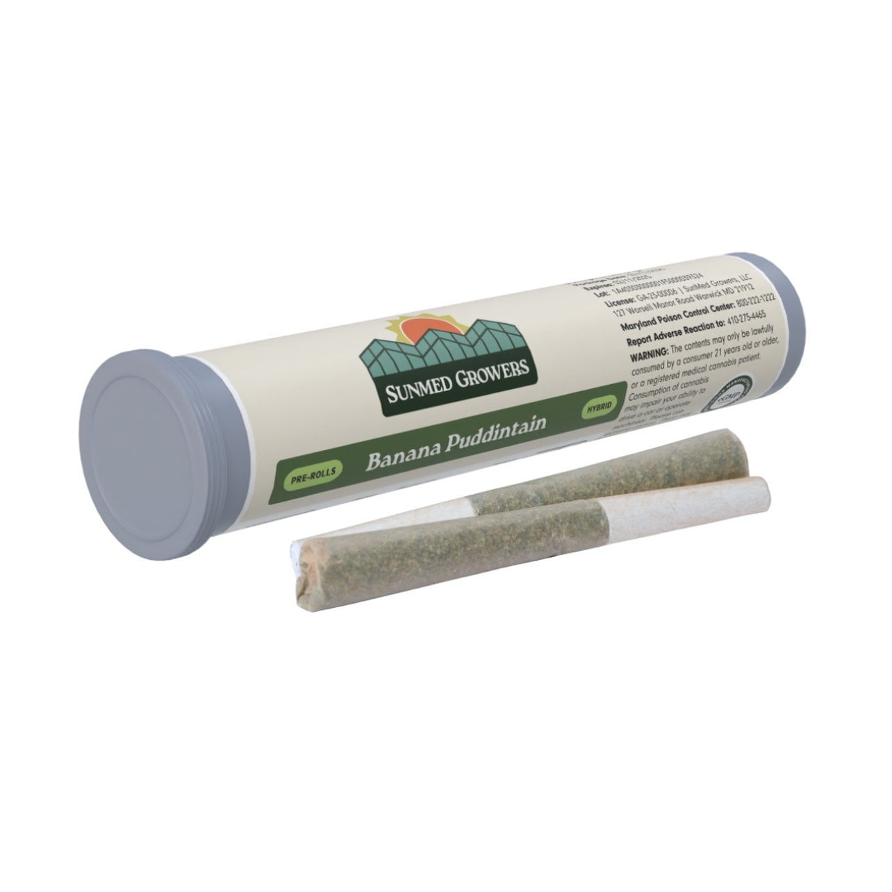 Banana Puddintain Pre-Roll 0.5g 2-Pack