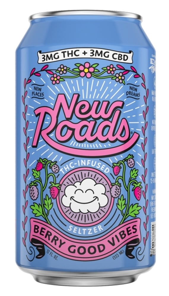 Berry Good Vibes Hemp-Derived Beverage (3mg THC) 12 oz
