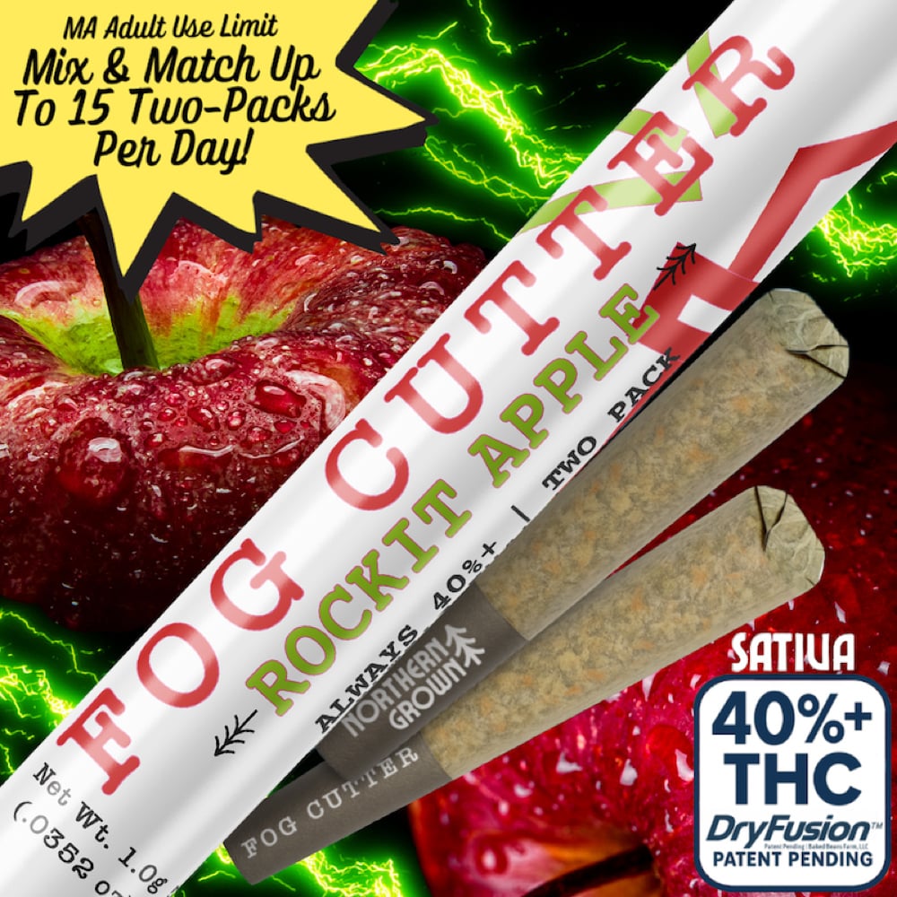 Fog Cutter - Rockit Apple Infused Hydro Pre-Roll 0.5g 2pk (1g)