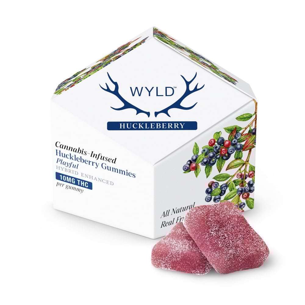 Huckleberry Hybrid Enhanced Gummies | 100mg THC