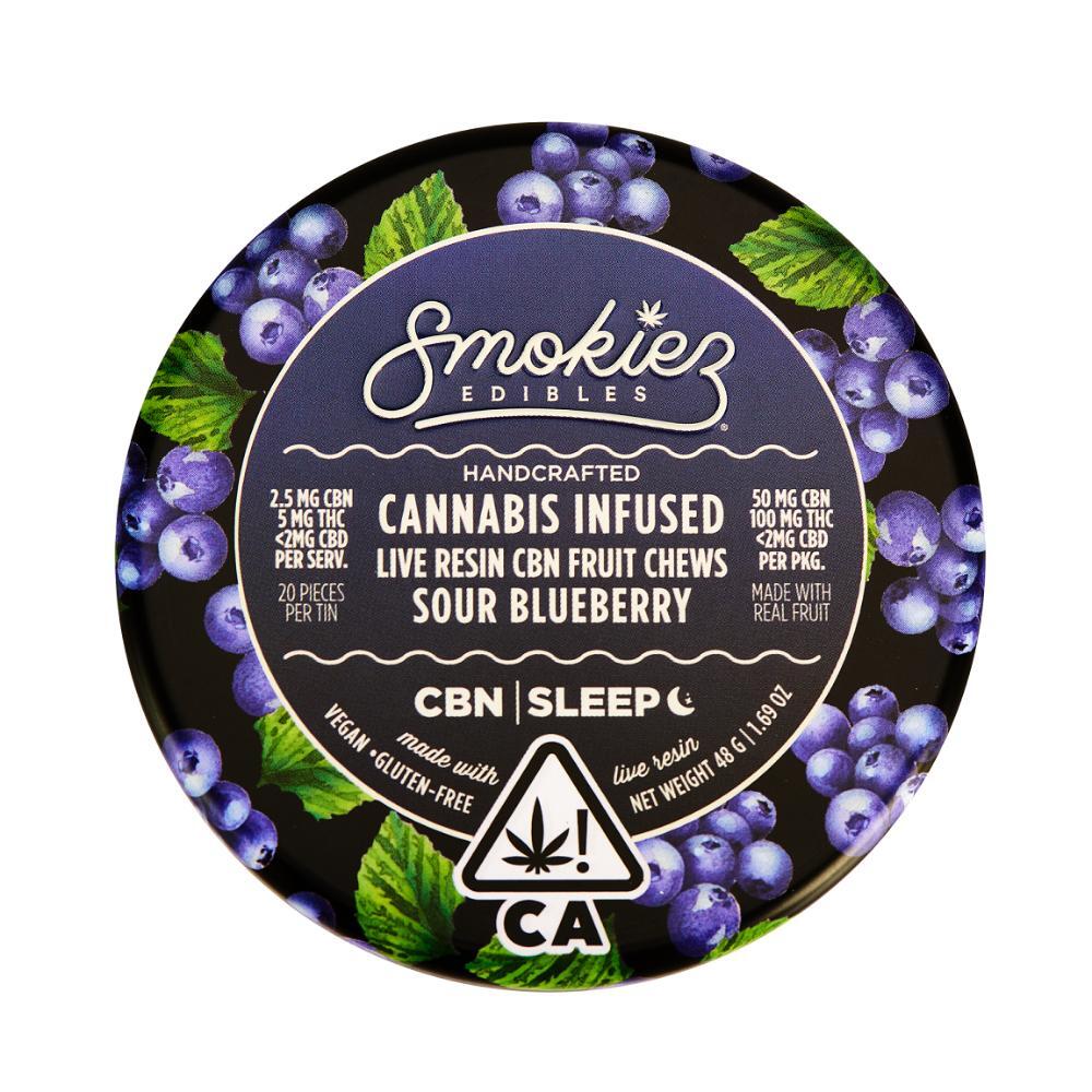 1:2 CBN Sour Blueberry [20pk] (100mg THC/50mg CBN)