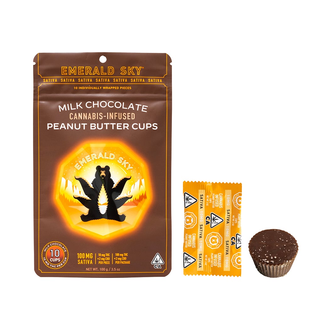 Peanut Butter Cups - Milk Chocolate Sativa