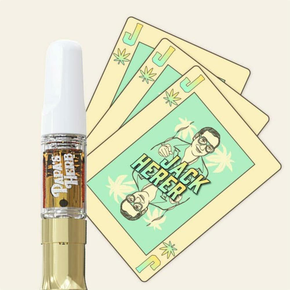 CRDHリキッド 1ml Jack Herer WEEDLOVE - JACK HERER LIVE RESIN CARTRIDGE 1G