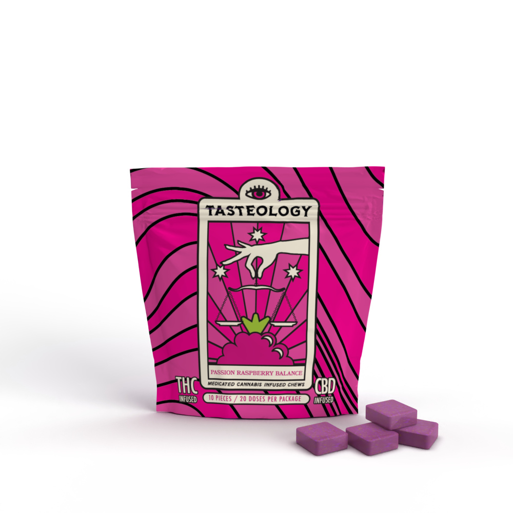 Passion Raspberry Balance [10pk] (100.1mg THC/100.1mg CBD)