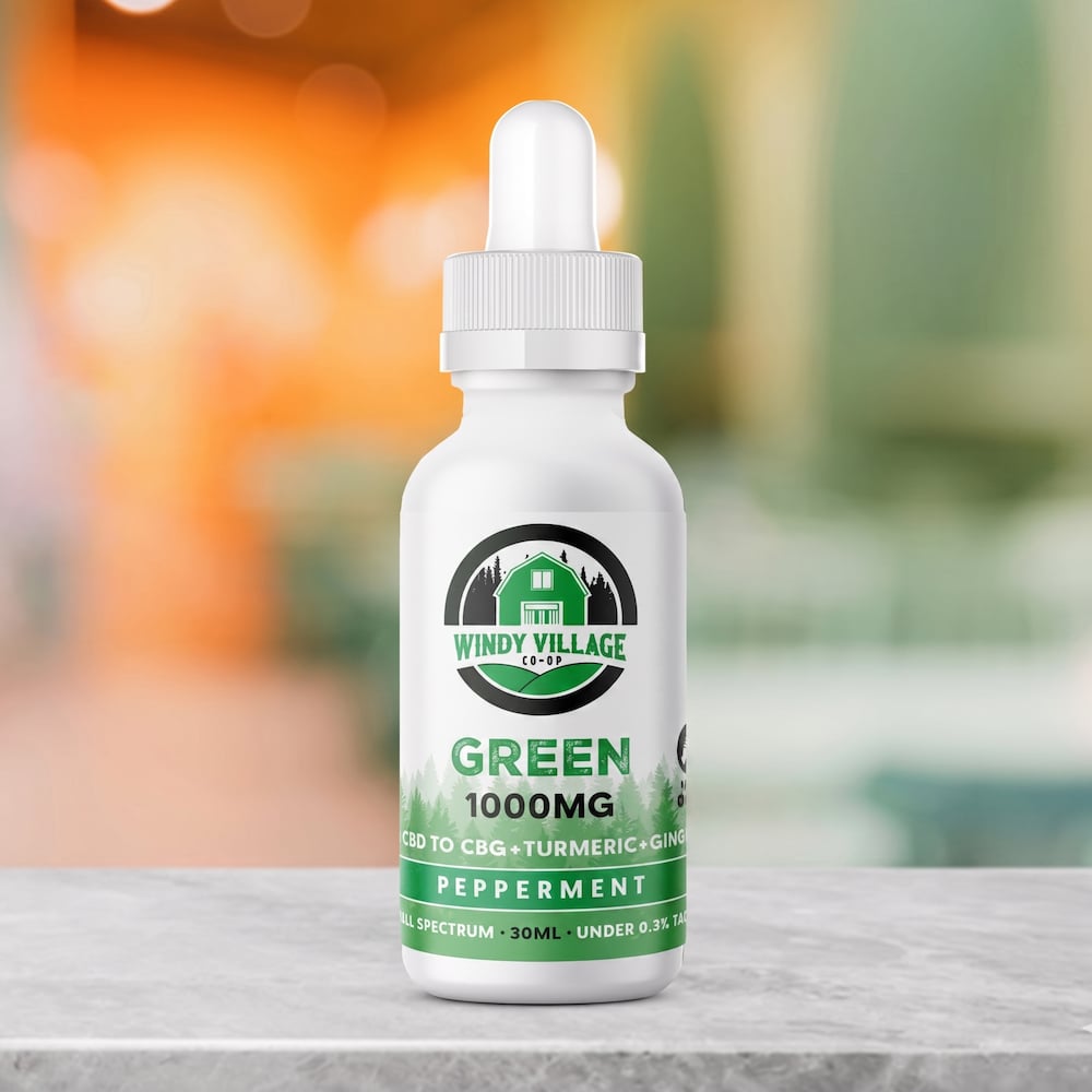 Hemp-Derived CBG CBD Green
