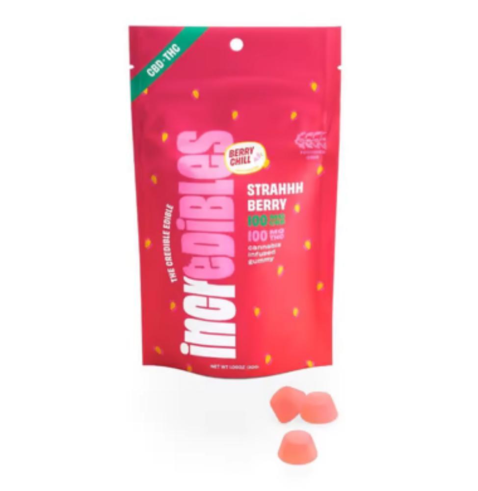 incredibles -Strahhhberry + CBD 1:1 - Gummies - 200mg