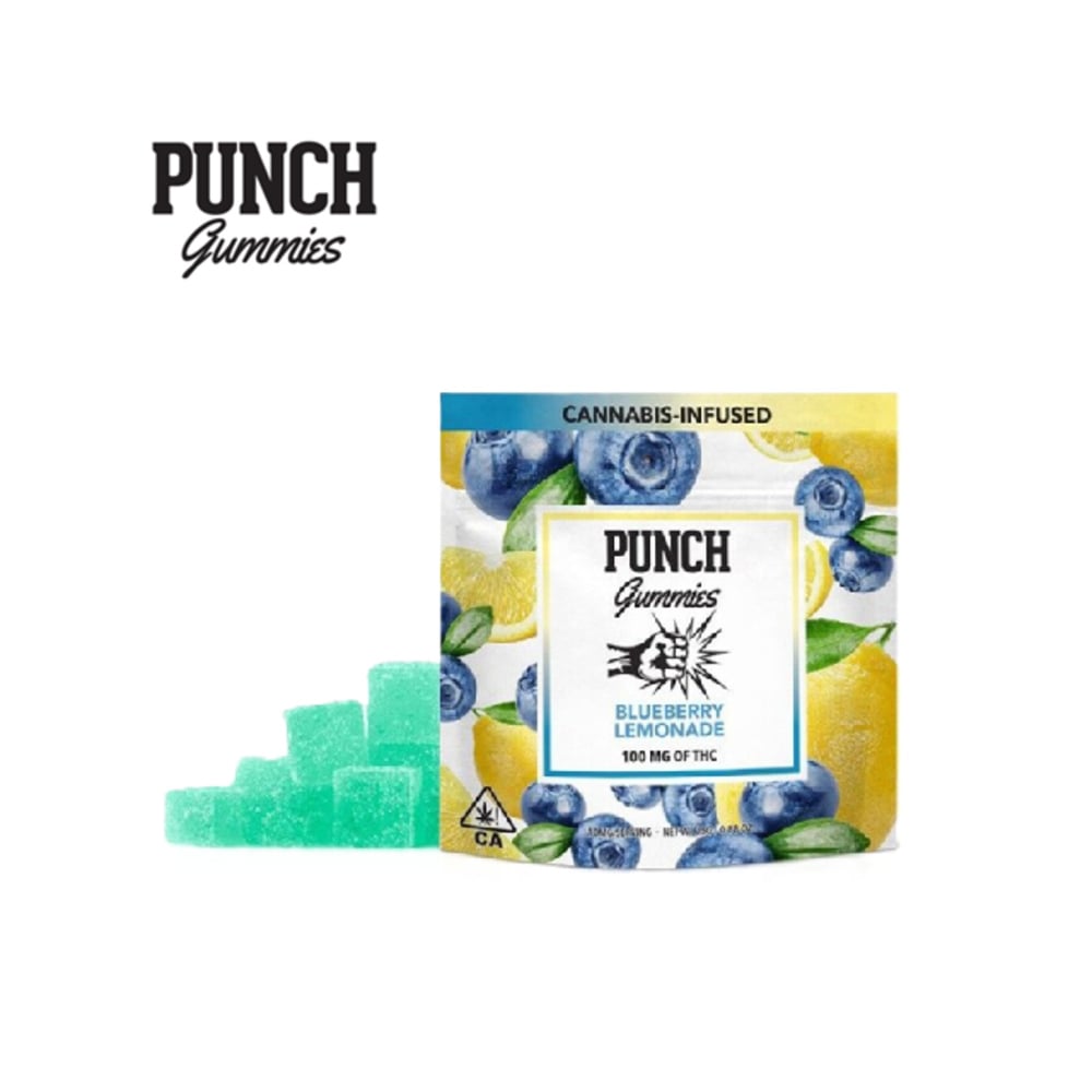 BLUEBERRY LEMONADE 100MG 10 PACK GUMMIES