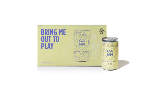 Lemon Lavender 6pk (2mg THC, 4mg CBD per can)