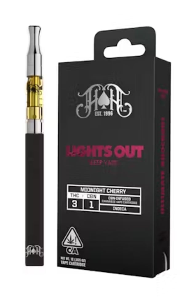 Midnight Cherry Lights Out | 1G CBN Sleep Cartridge