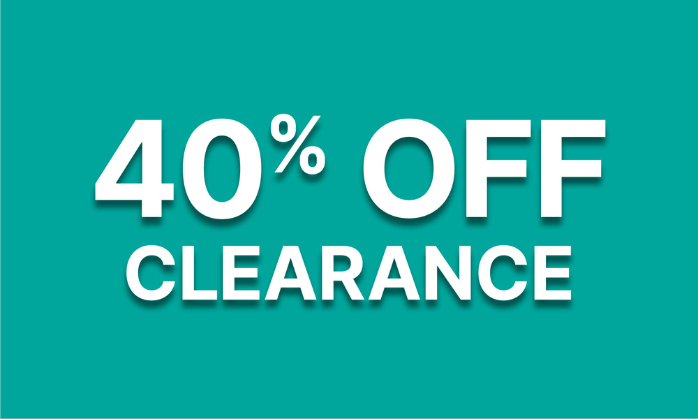 Clearance 40% Off special