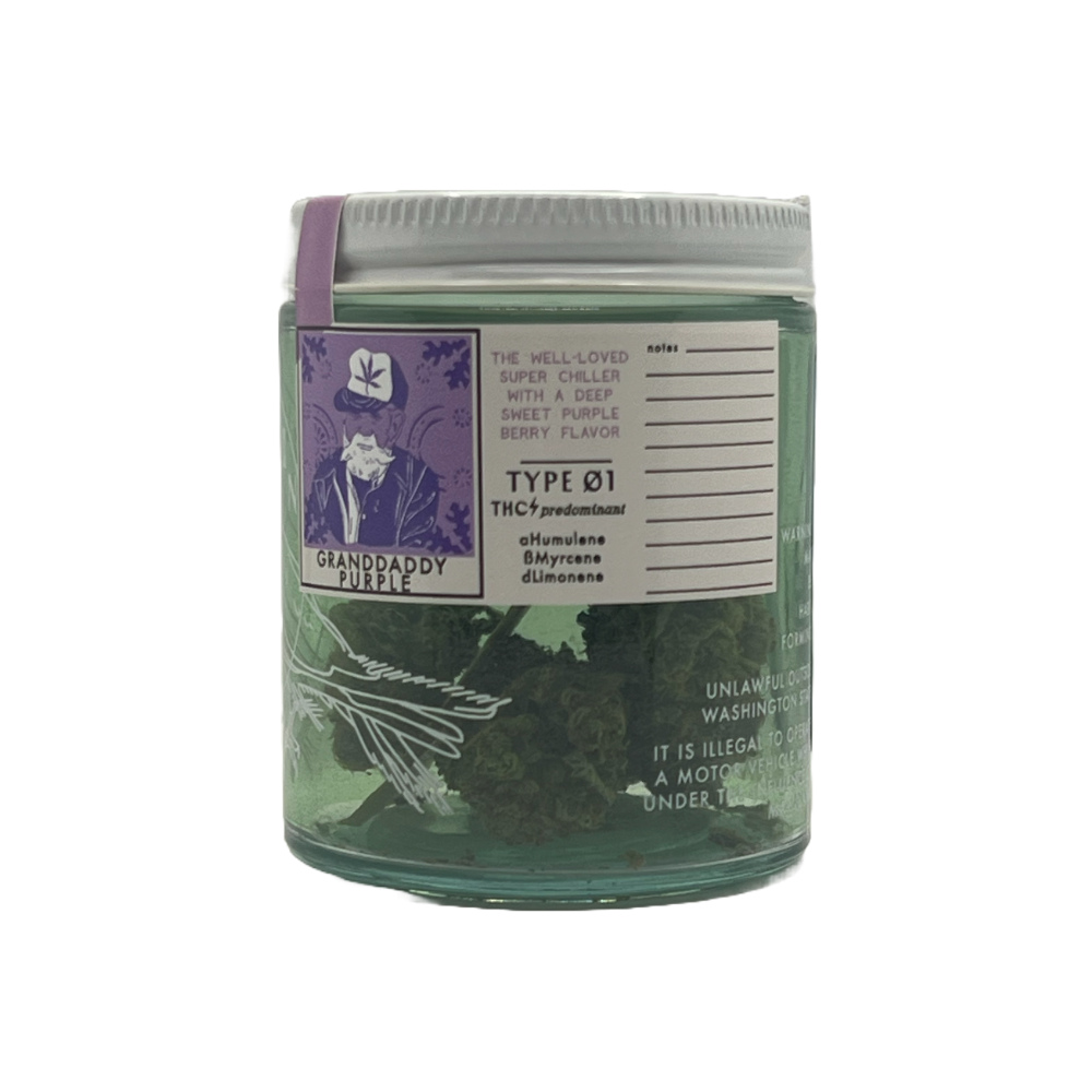 Shop Granddaddy Purple | Dockside Cannabis - Green Lake Dispensary