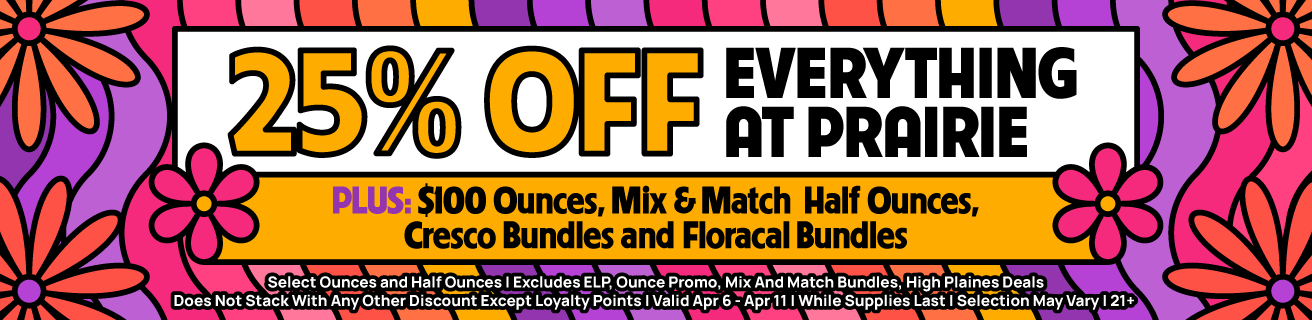 Prairie Cannabis - Chicago South Loop Marketing Banner