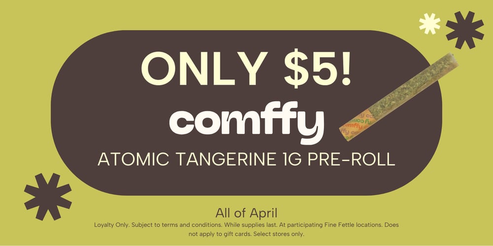 Comffy Atomic Tangerine 1g Pre-Roll | $5 Each special