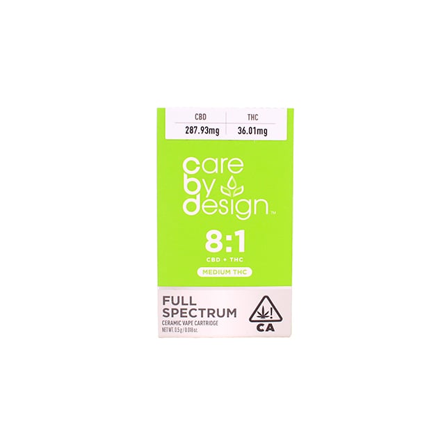 8:1 Vape Cartridge, 1 gram 8:1 Vape Cartridge, 1 gram