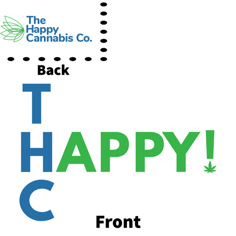 Happy T Shirt - White [XXL]