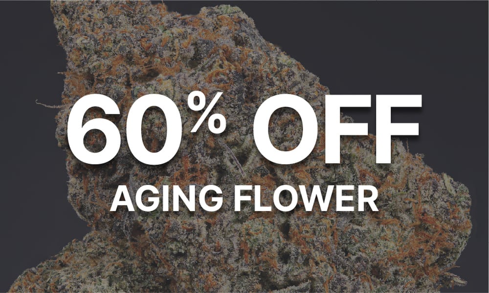 Aging Flower 60% Off special