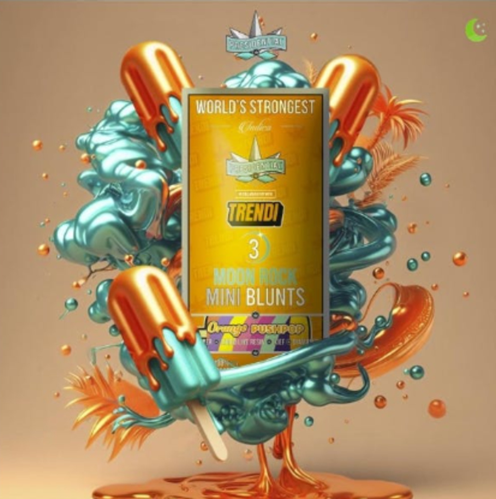 Orange Push Pop [.7g]