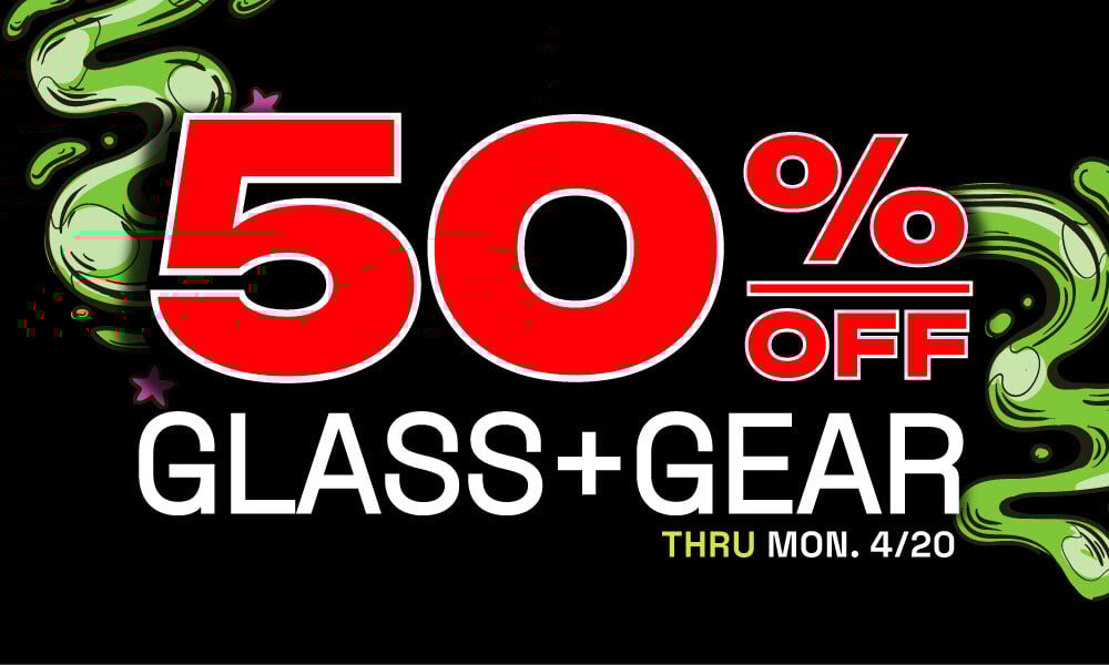 50% OFF Select GLASS + GEAR 🔥🔥 special