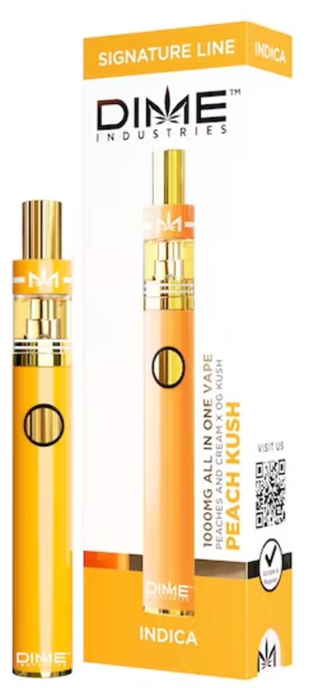 Peach Kush 1000mg All in One Device