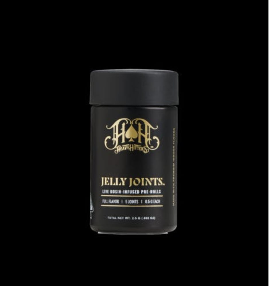 Lemonberry Lantz | Jelly Rosin Infused 0.5g Preroll 5-pack