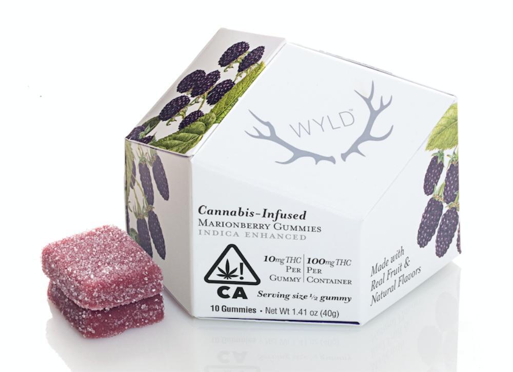 Marionberry Indica Enhanced Gummies | THC