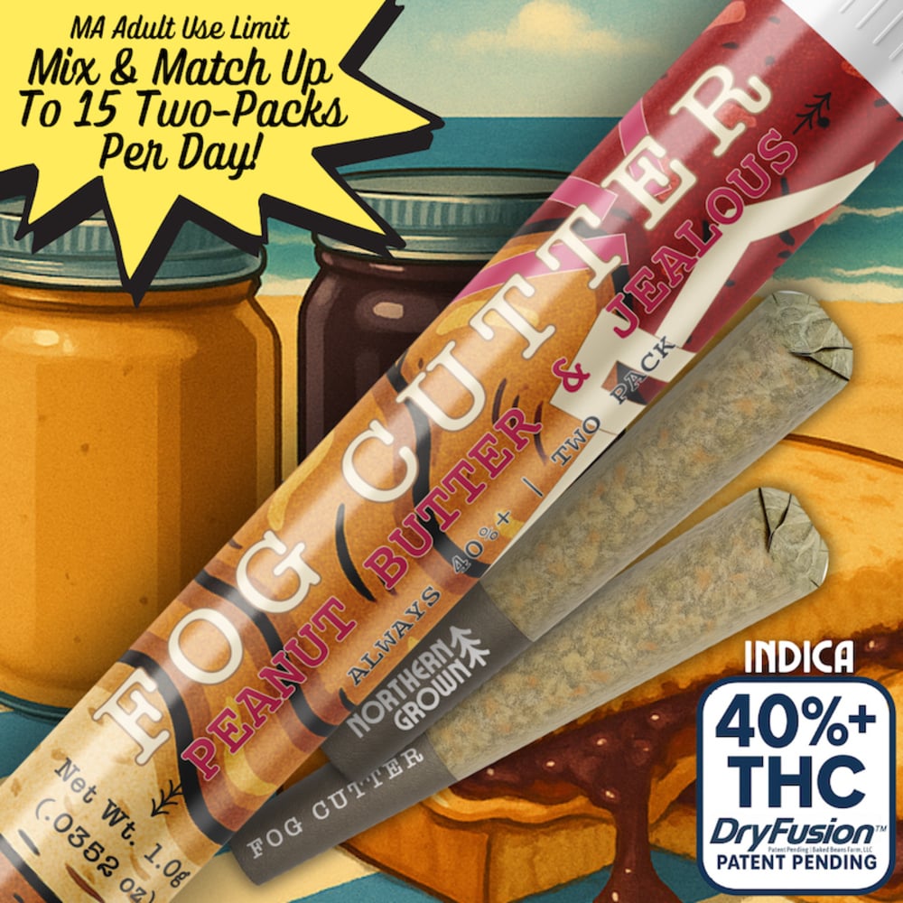 Fog Cutter - Peanut Butter & Jealous Infused Hydro Pre-Roll 0.5g 2pk (1g)