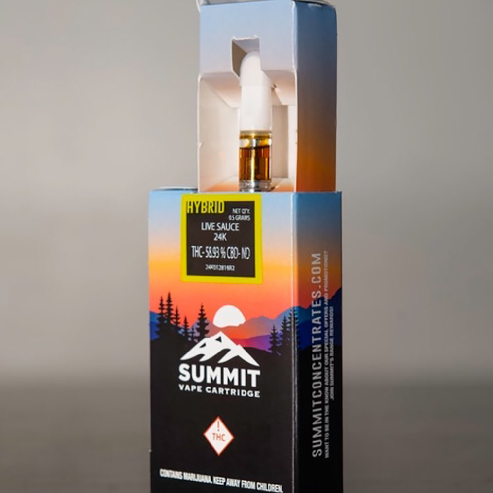 Lemon OG Haze Summit Live Sauce Cartridge Jane