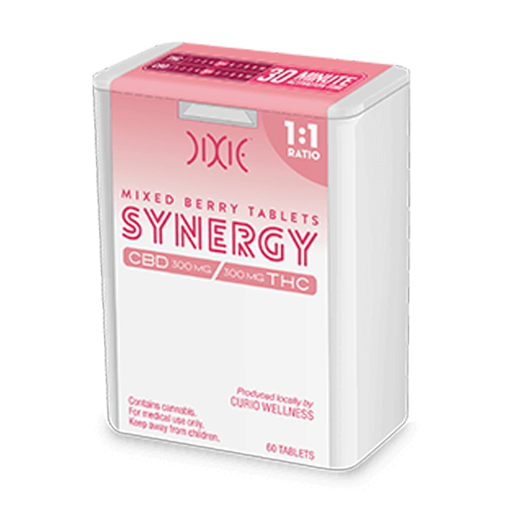 SYNERGY Mixed Berry 1:1 (300mg CBD/300mg THC)