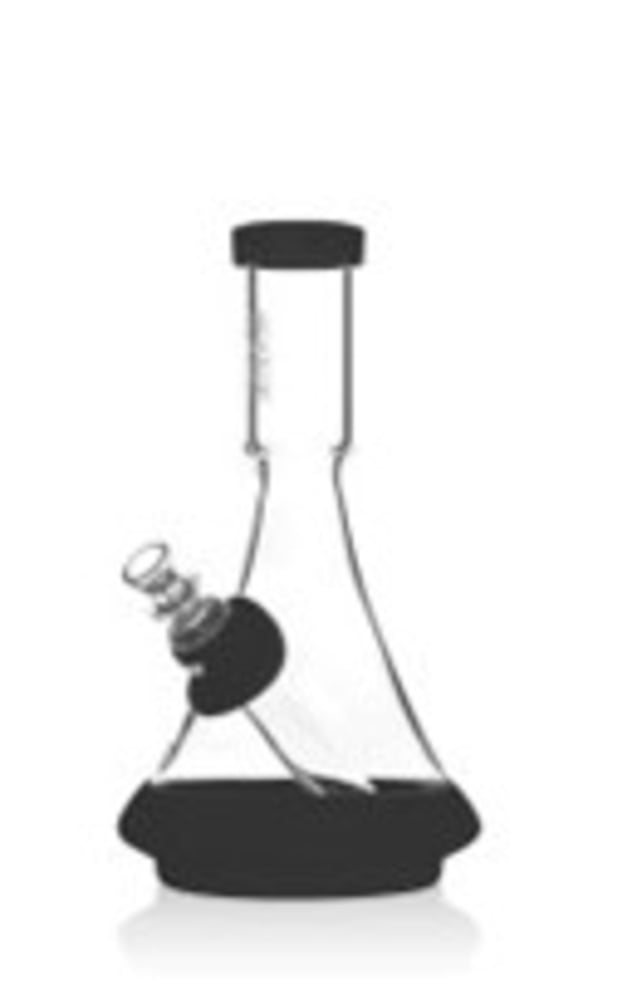 GRAV® Deco Beaker in Silicone - Black